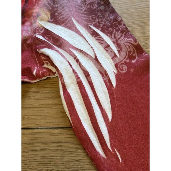 One World Live And Let‎ Live Woman Size 2X Colorful Sweater Blouse Gems Colorful - Picture 12 of 15